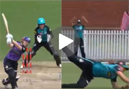 [Watch] Nadine De Klerk Grabs A Screamer To Dismiss Hobart Hurricanes Batter In WBBL